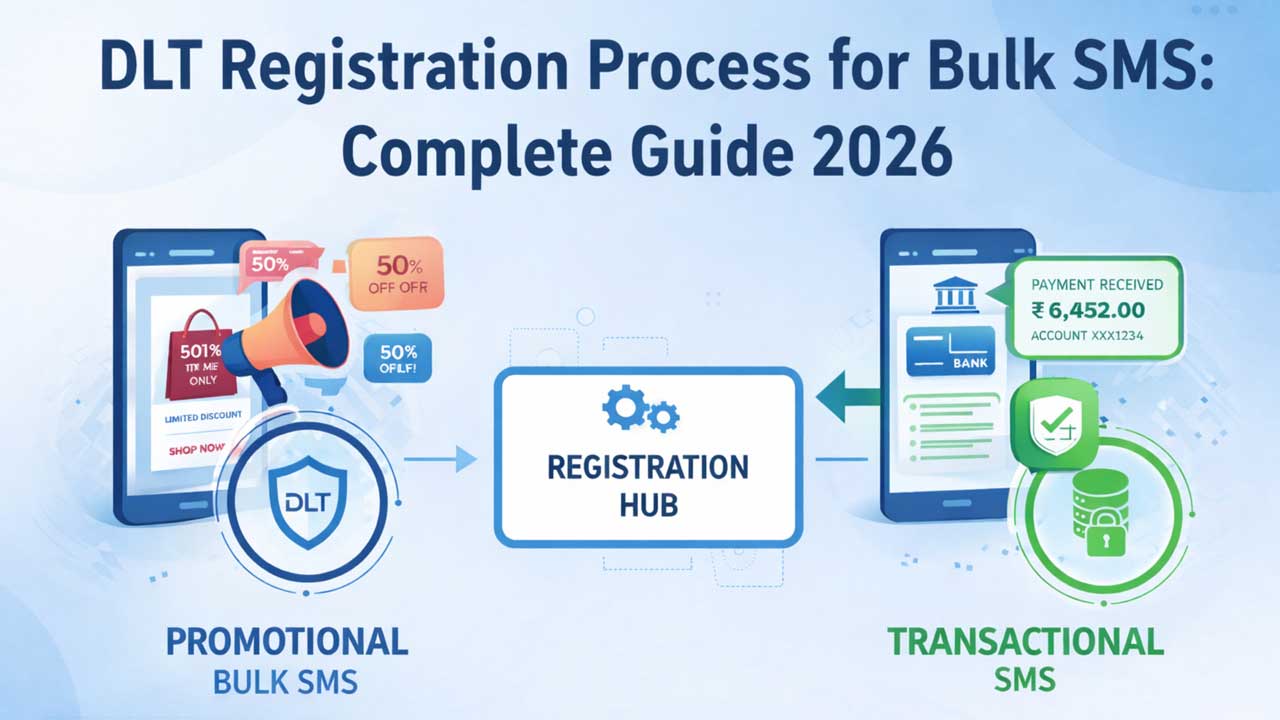 DLT Registration Process for Bulk SMS