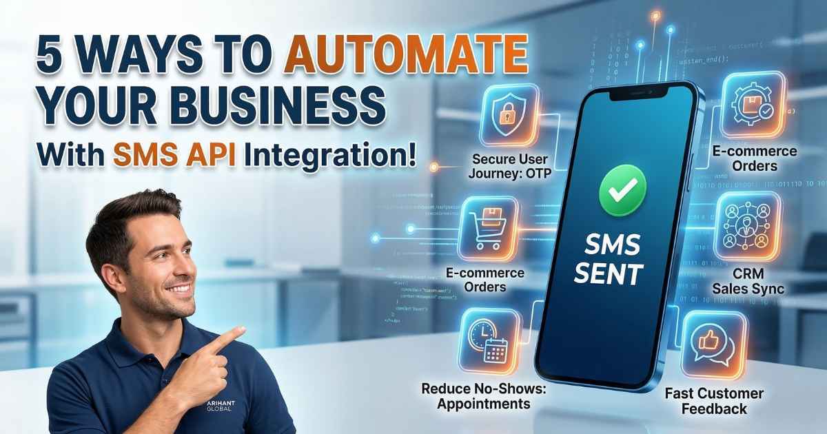 5 Ways to Automate Business Workflow with SMS API Integration