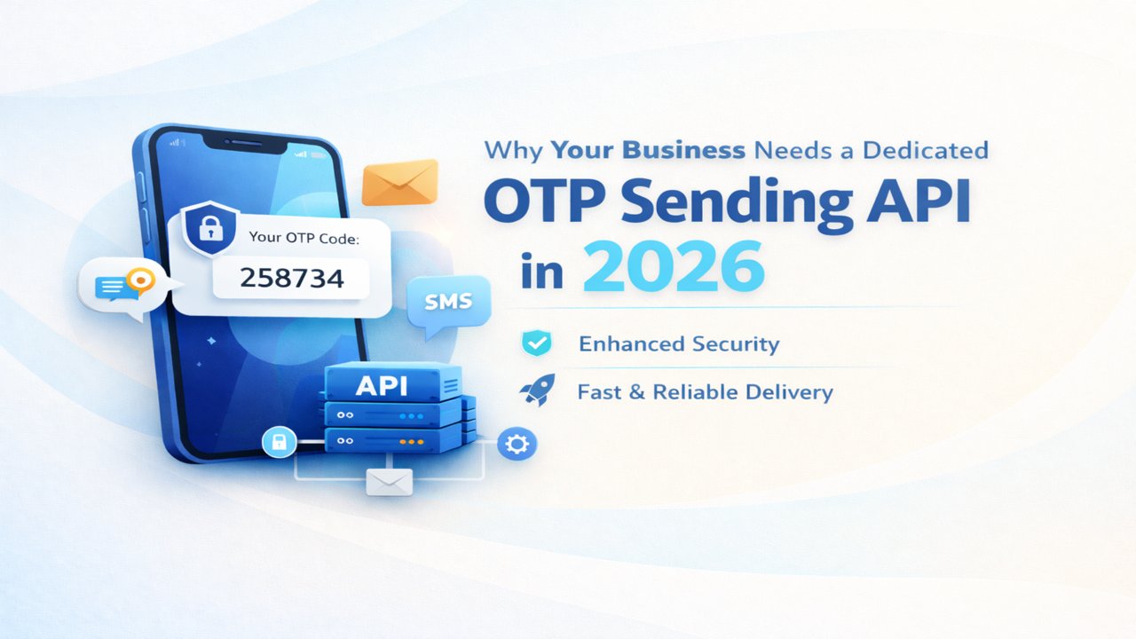 Why Your Business Needs a Dedicated OTP Sending API in 2026
