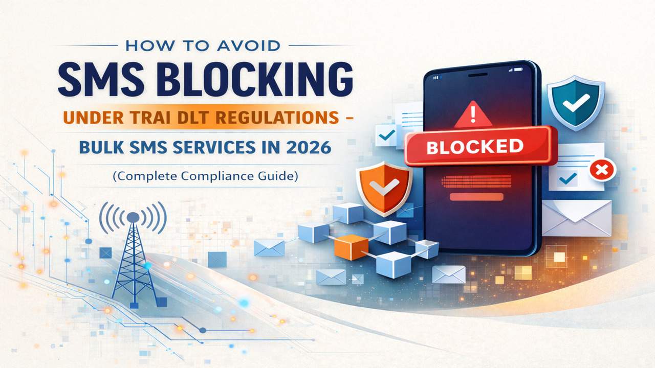 How to Avoid SMS Blocking Under TRAI DLT Regulations in 2026 | Complete Compliance Guide