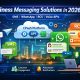 Business Messaging Solutions Guide 2026 (SMS, WhatsApp)