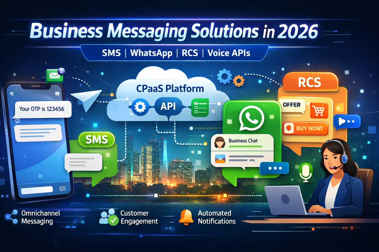 Business Messaging Solutions Guide 2026 (SMS, WhatsApp)